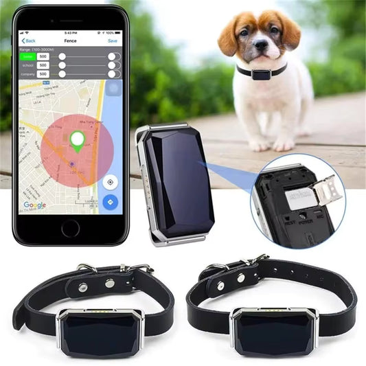 Collier GPS intelligent chien & chat – Suivi temps réel 5 m, étanche IP67, autonomie 10 jours