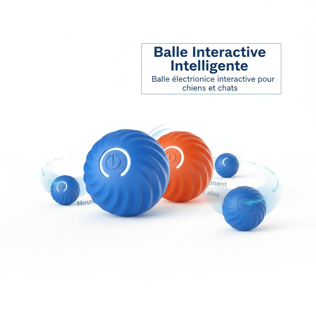 Smart Dog Toys Ball Electronic Interactive Pet Toy Moving Ball USB Automatic Moving Bouncing for Puppy Birthday gift Cat Product