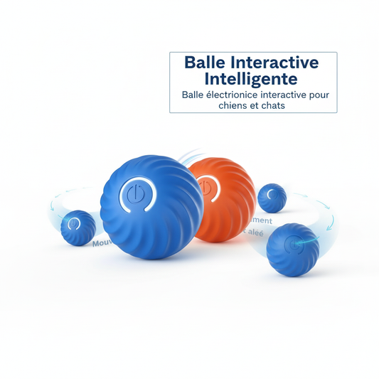 Smart Dog Toys Ball Electronic Interactive Pet Toy Moving Ball USB Automatic Moving Bouncing for Puppy Birthday gift Cat Product